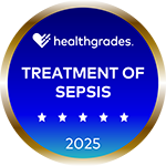 Healthgrades 5 Star Recipient - Treatment of Sepsis